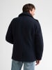 Petrol Industries Wollmix-Peacoat millstation in Blau