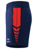 erima Six Wings Shorts in new navy/rot