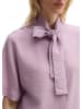 Marc O'Polo Crinkle-Schluppenbluse regular in Dusty Lavender