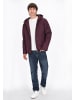 MO Jacket in burgundy multicolor