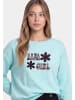myMo Women Sweatshirt in Aqua