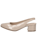 Caprice Slingpumps in BEIGE PATEN