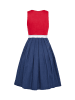 Berwin Dirndl mit Leinen-Oberteil