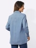 Sieh an! Longbluse in bleu