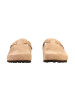 Divine Factory Lederpantoletten Noga Joasis Edge Braun