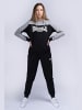 Lonsdale Trainingsanzug "Lurgan" in Schwarz
