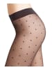 Falke Strumpfhose Dot 15 DEN in Black