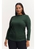 Fransa Longsleeve FPZAMOND TEE 2 20611430  Longsleeve mit Spitzenapplikationen in Grün