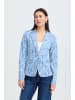 ICHI Blazer IHKATE Regular fit in SODALITE BLUE IKAT