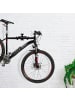 relaxdays Fahrrad Wandhalterung in Schwarz