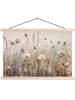 MuchoWow Lehrtafel / Wandbehang Beige