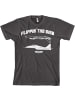 TOP GUN T-Shirt in Grau