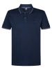 Petrol Industries Klassisches Poloshirt Aqua in Blau