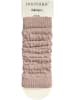 normani 2 Paar Strickstulpen mit wärmender Wolle in Beige