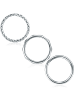 Eastside NY Ring Edelstahl in silber