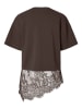 Pieces T-Shirt in Hot Fudge1
