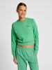 Hummel Sweatshirt Hmllgc Shai Short Sweatshirt in GREEN SPRUCE