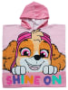 Paw Patrol Paw Patrol Badeponcho Handtuch Badetuch mit Kapuze 50 x 100 cm in rosa