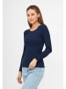 TOOCHE Langarmshirt "Norwegen" in blau