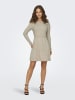 ONLY Strickkleid in Weathered Teak