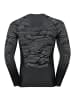 Odlo Unterhemd BL TOP Crew neck l/s BLACKCO in Black