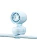 JisuLife Jisulife Kinderwagenventilator 4, Mini-Ventilator mit Metallclip in Blau