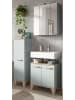 Inn.Furn Badmöbel-Set 3-teilig grün, Eiche, Badkombination skandinavisch 109 x 190 cm