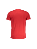 cavalli CLASS Rot Baumwolle Herren T-Shirt
