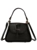 Florence Florence Schultertasche Leder schwarz ca. 26cm