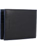 Piquadro Blue Square Special Geldbörse RFID Leder 13 cm in schwarz