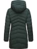 ragwear Wintermantel Teela in Dark Green