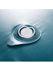 Beliani Wasserbettmatratze MONO in Blau - (W) 180 x (H) 20 x (L) 200 cm