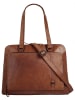 SPIKES & SPARROW Shopper echt Leder in cognac