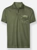 WITT WEIDEN Kurzarm-Poloshirt in oliv
