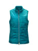 GOLDNER Leichte Steppweste mit Stehkragen in dunkeltürkis