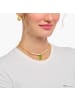 Thomas Sabo Gliedercollier Mit Goldbär Grün in gold, grün, weiß