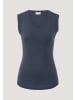 Hessnatur Softrib Top in graphitblau