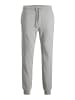 Jack & Jones Jogginghose JPSTGORDON Trainingshose Bequeme Sweat Pants in Hellgrau