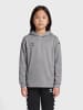 Hummel Verstellbare Taille Kapuzenpullover Hmlcore Kinder in GREY MELANGE