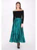 myMo Women Skirt in Black Green
