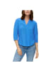 S.OLIVER RED LABEL Langarmbluse in blau1