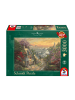 Schmidt Spiele Puzzle Thomas Kinkade, Dörfchen am Leuchtturm, 3000 Teile, ab 12 Jahre