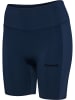 Hummel Verstellbare Taille Cycling Kurze Hose Hmlprima Damen in DRESS BLUES