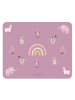Tinyloaders Platzdeckchen, Platzmatte, Tischset, Unterlage, 43 cm x 34 cm, RAINBOW-BIRTHDAY