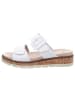 Caprice Klassische Pantolette in weiss