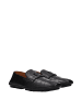 Dolce & Gabbana Schwarz Leder Slip-On Loafer