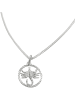 Gallay Anhänger Sternzeichen mit Kette Silber 925 45cm in silber