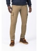 Timezone Cargo Denim Hose Regular Fit Stretch Jeans Regular BenTZ in Beige