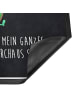 Mr. & Mrs. Panda Bodenvorleger Avocado Glücklich mit Spruch in Kreidetafel