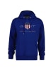 Gant Sweatshirt in Blau (Crisp Blue)